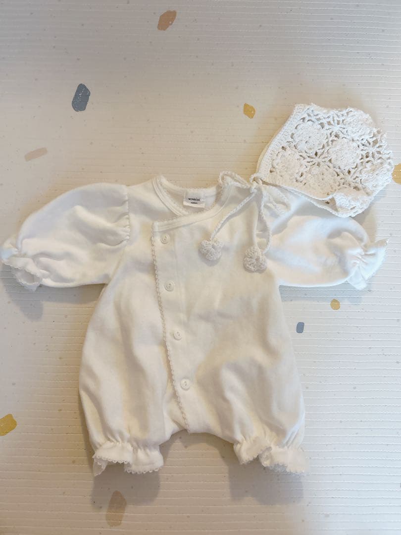 モンベベ　glory suit ボンネット付き