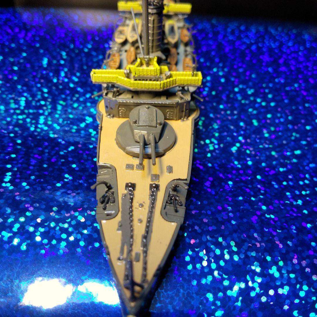 完成品プラモデル/日本海軍・三笠/栄光の戦勝戦艦です。
