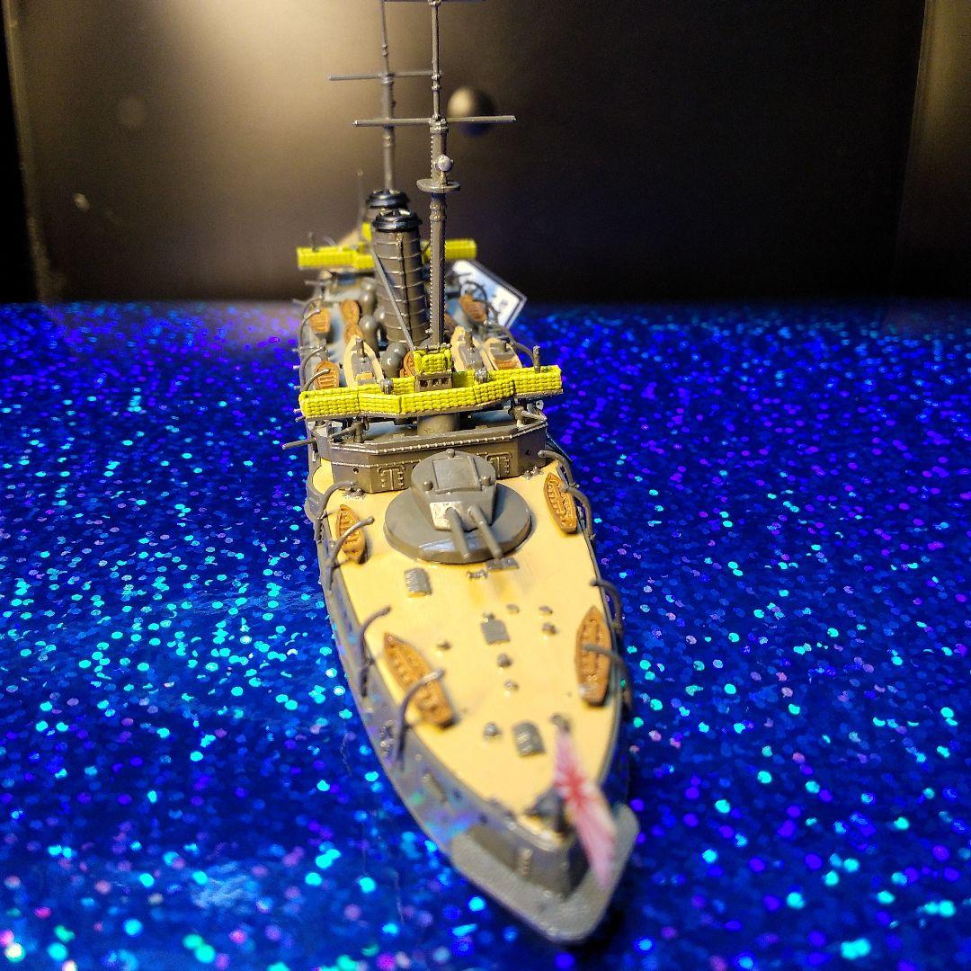 完成品プラモデル/日本海軍・三笠/栄光の戦勝戦艦です。
