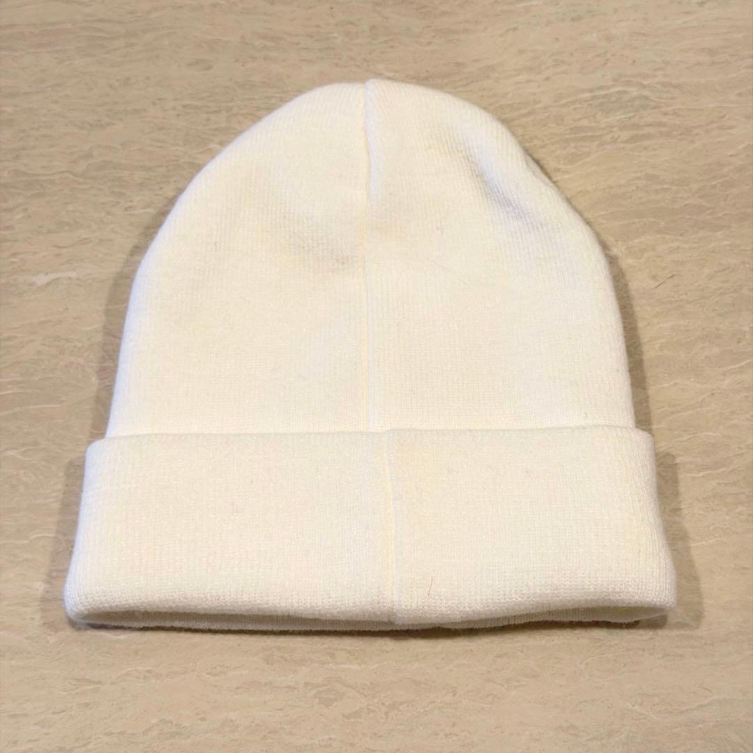 SUPREME ホワイト ニット帽 21 AW ビーニー