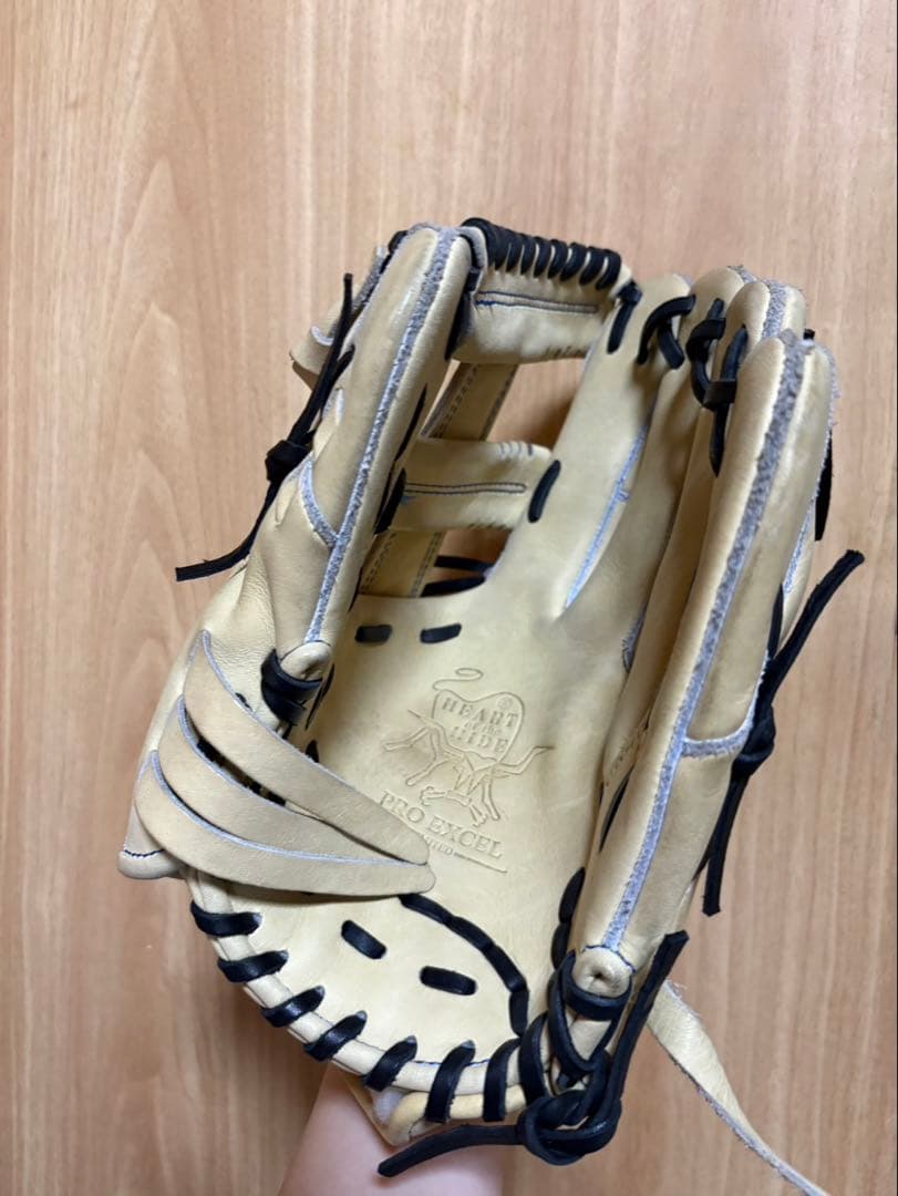 ローリングス ウィザード♯02軟式用 内野手 右投げ用　　 グローブ　キャメル