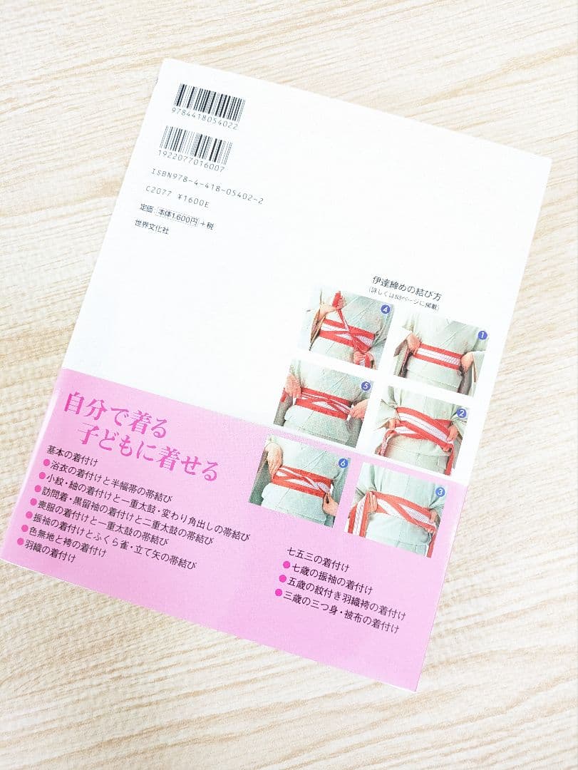 きもの基本の着付け　着物