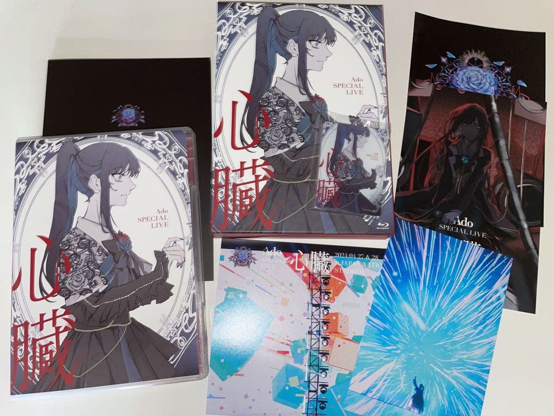 Adoスペシャルライブ 心臓 初回限定盤Blu-rayディスク