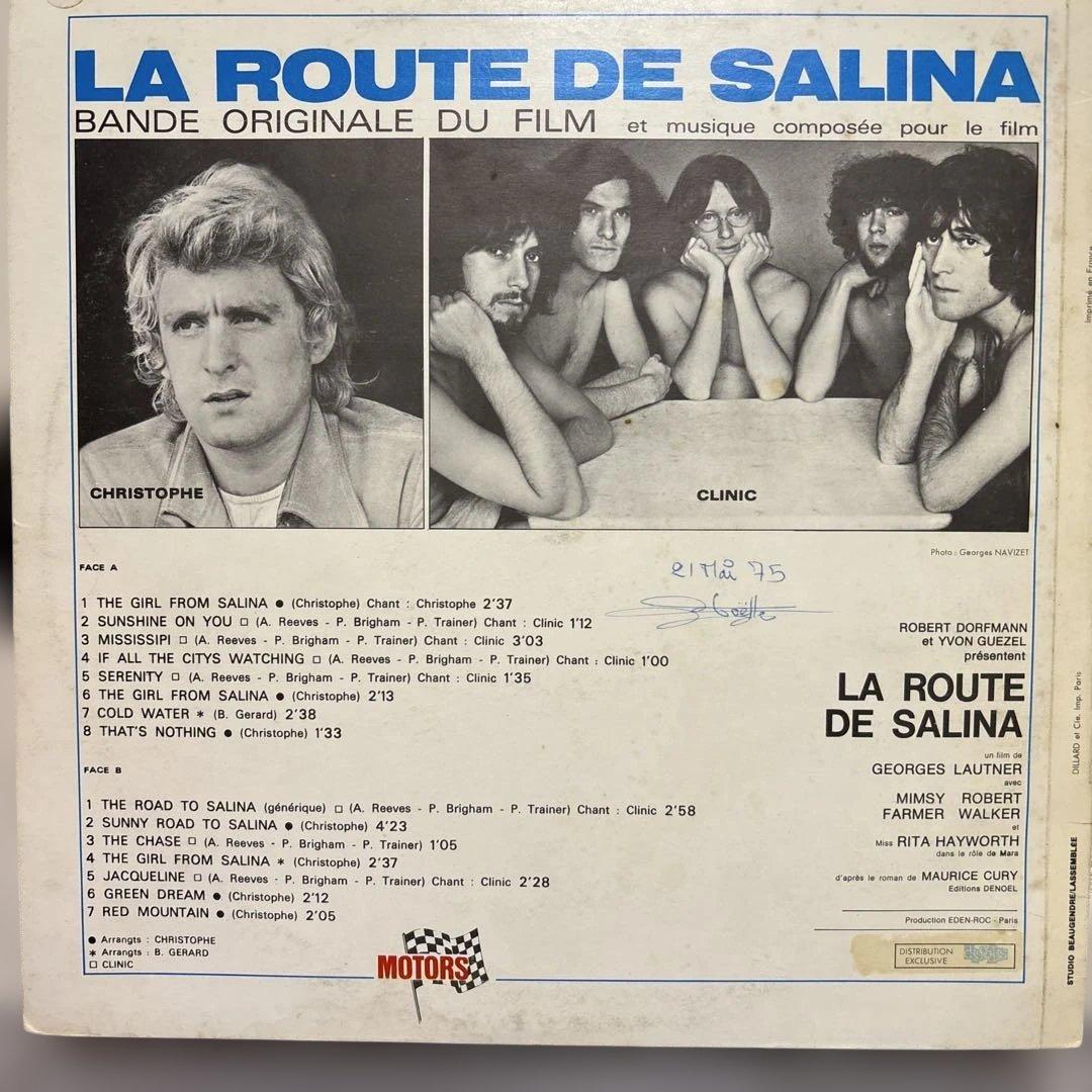 Christophe / Clinic – La Route De Salina