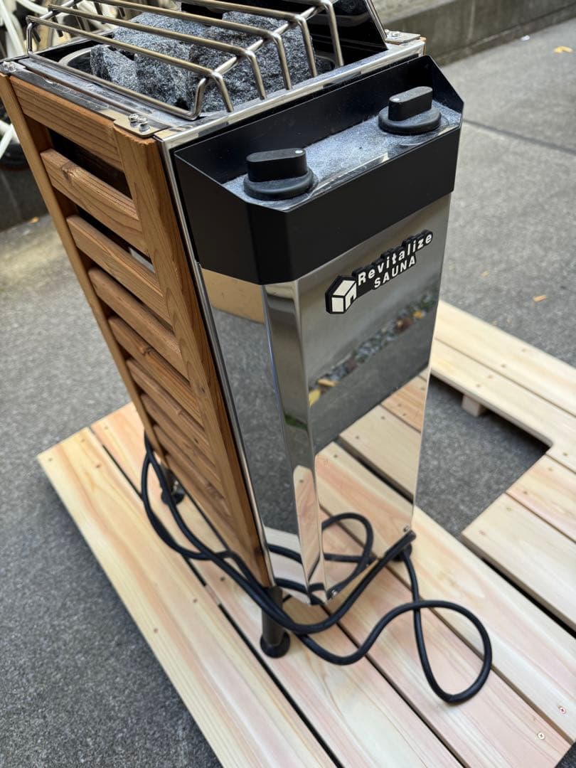 【ポン】おうちDEサウナRevitalize SAUNA ストーンヒーター