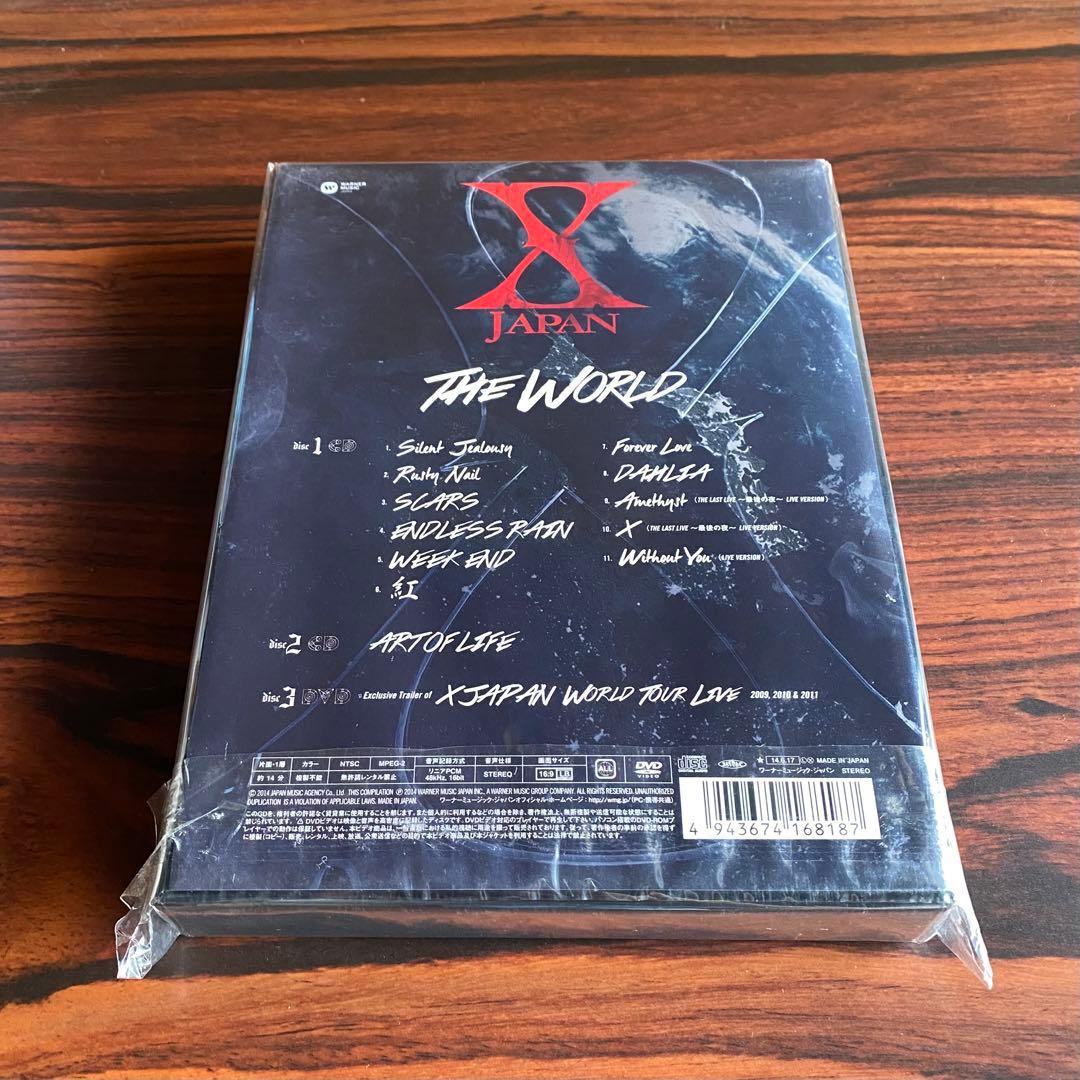 X JAPAN THE WORLD 初回限定豪華BOX盤