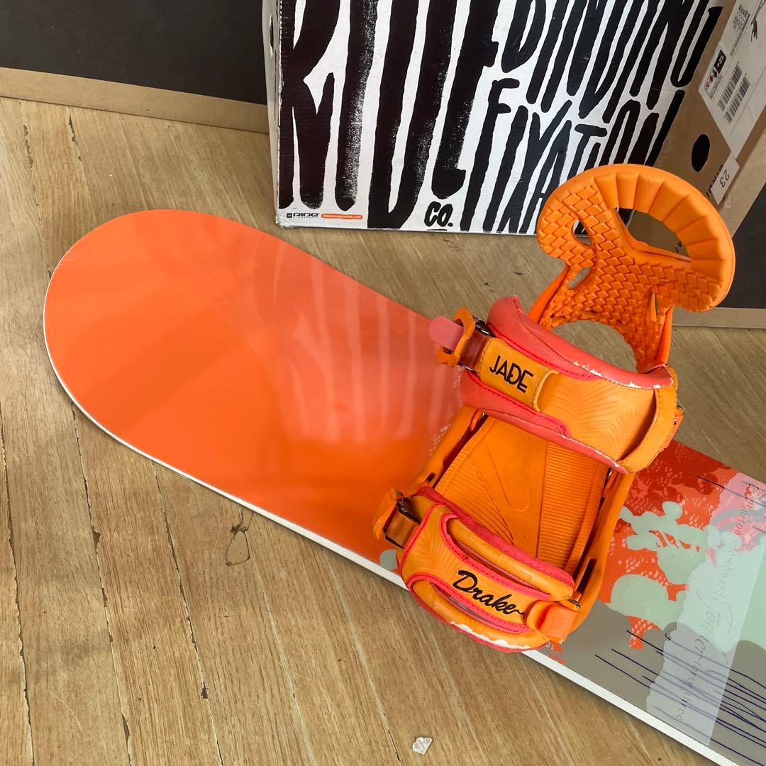 BURTON×DRAKE　バートン　ドレイクバインディング付　スノーボードセット