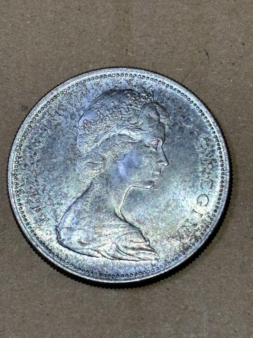 カナダ　1ドル銀貨　1967年　古銭　北アメリカ　外国　大型銀貨