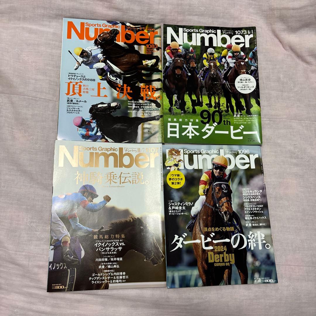 Number ナンバー　雑誌