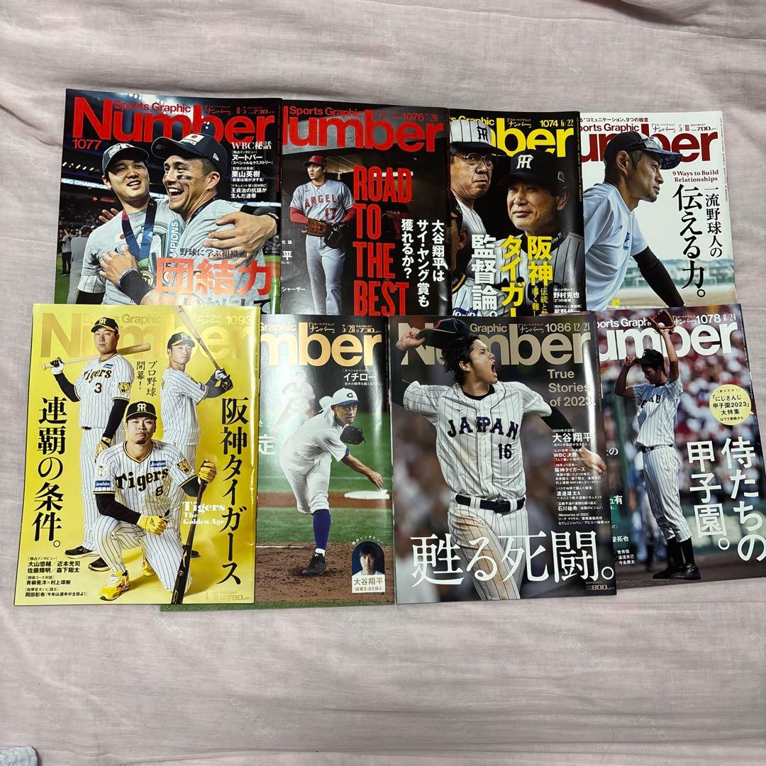 Number ナンバー　雑誌