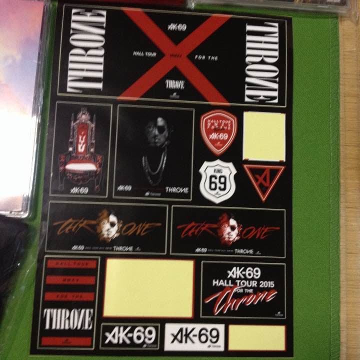 AK-69 CD.DVD.タオル.ステッカー
