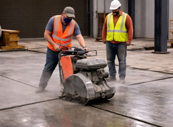 concrete flooring