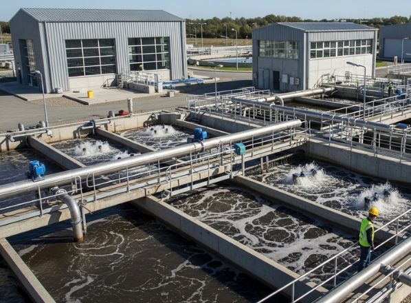 sewage treatment plant